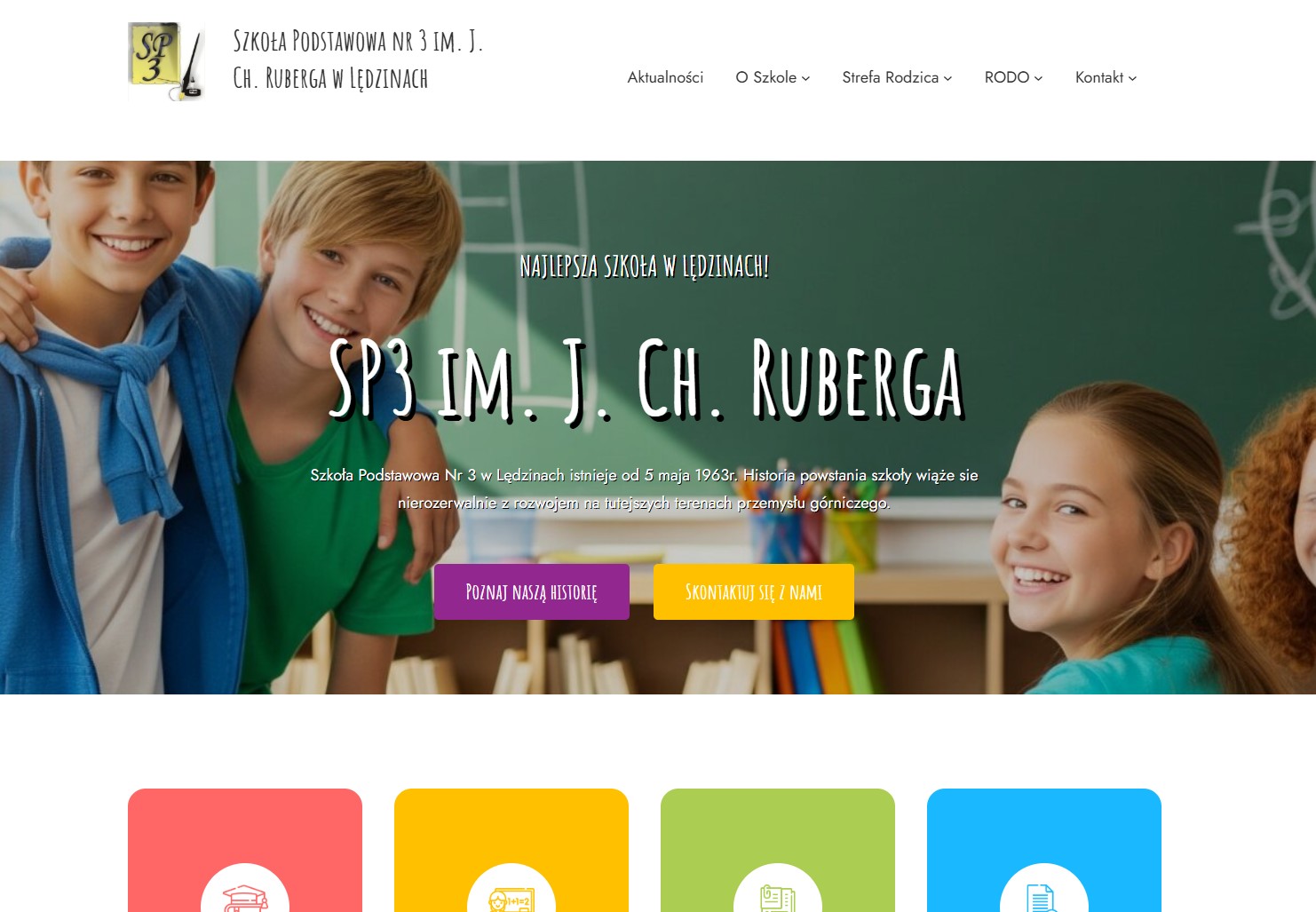 Szkoła Podstawowa nr 3 imienia Rruberga w Ledzinach